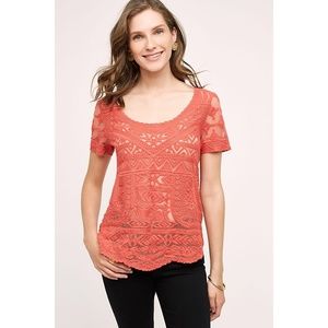 NWT Anthropologie Deletta Palais Tee Medium